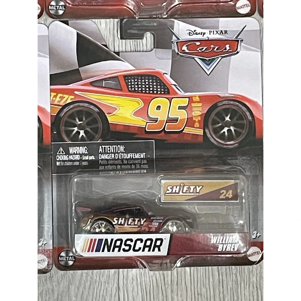 NEW Set of 6 NASCAR Edition Disney Pixar - Cars   - McQueen Bobba Danny Chase